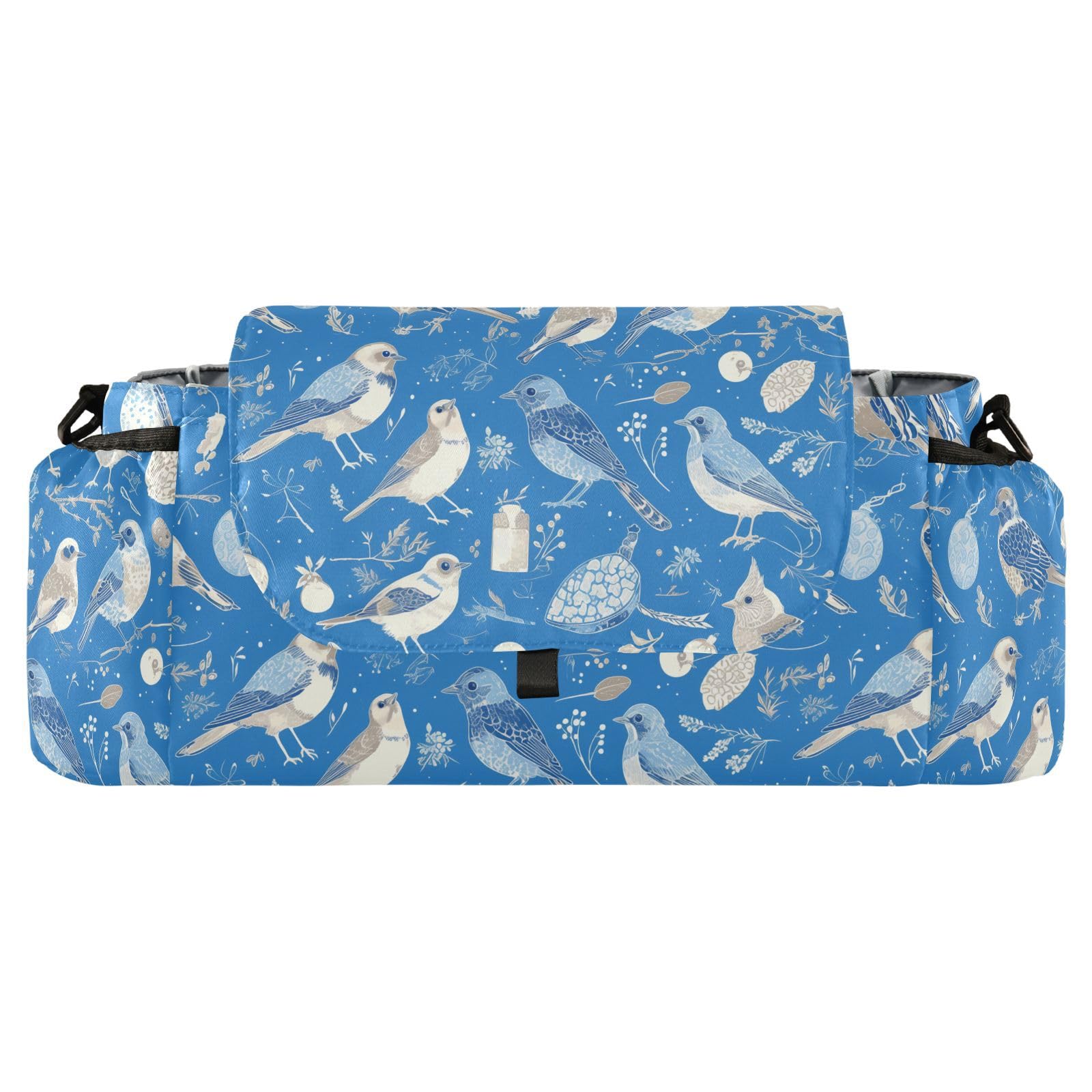 miaozhen Cartoon Quail Dark Blue2 stroller storage organizer large caddy organizer purse accesorios para carros de accesorios para carros de