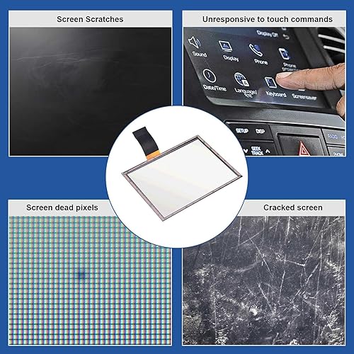 Miniatura 3 de Digitalizador de pantalla táctil Uconnect de 8.4 pulgadas compatible con Ram 1500 2500 3500 Chrysler Dodge Durango Challenger Grand Cherokee