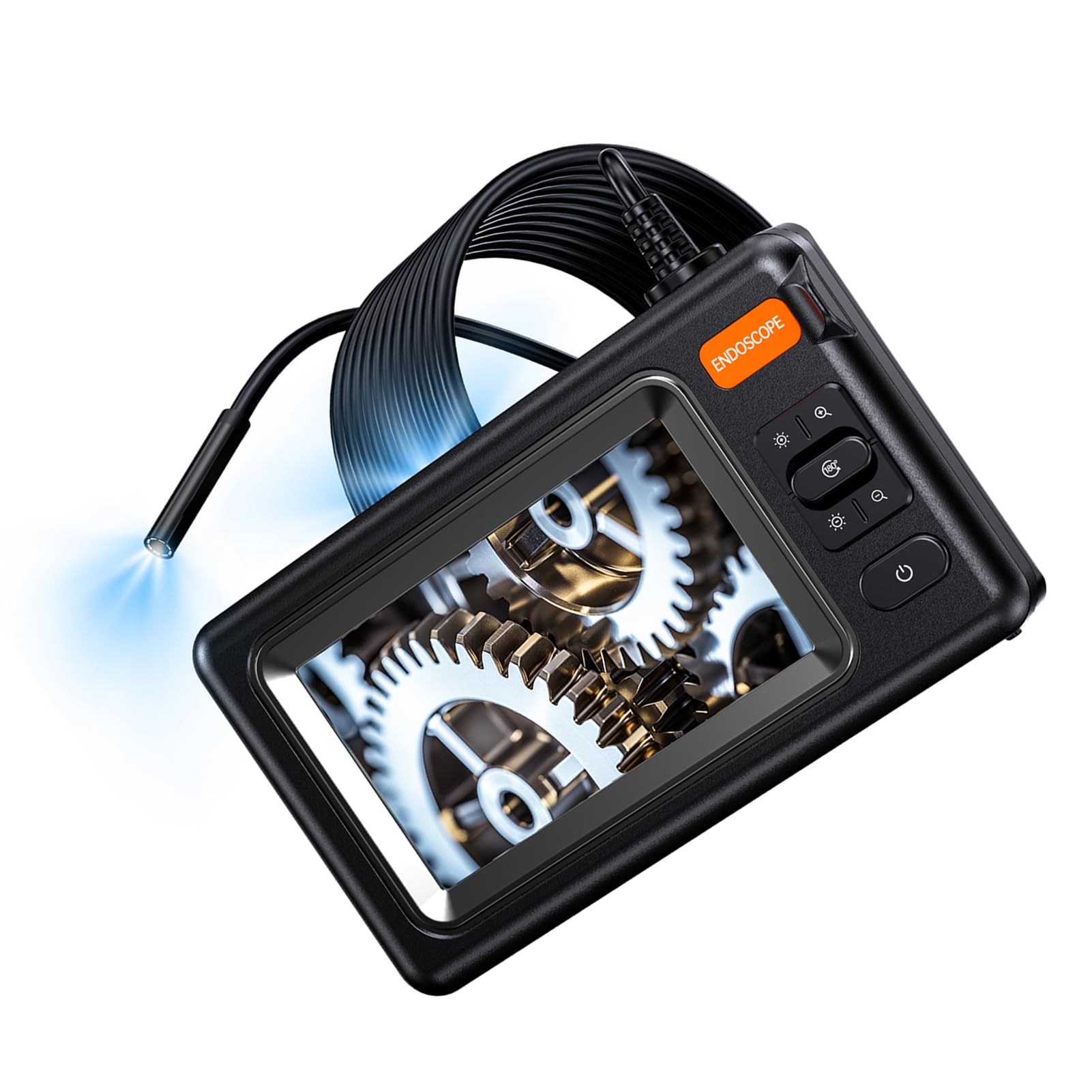 Cámara de Inspección de Endoscopio Industrial IP67 con Cable 5 M