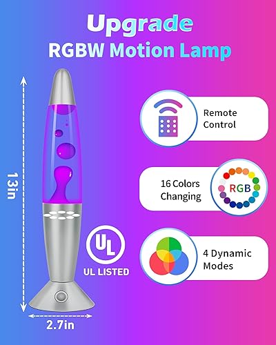 Miniatura 3 de Lámpara líquida LED de 16 colores con control remoto, lámpara de mesa inteligente RGB de 13 pulgadas, lámpara que cambia de color para sala de