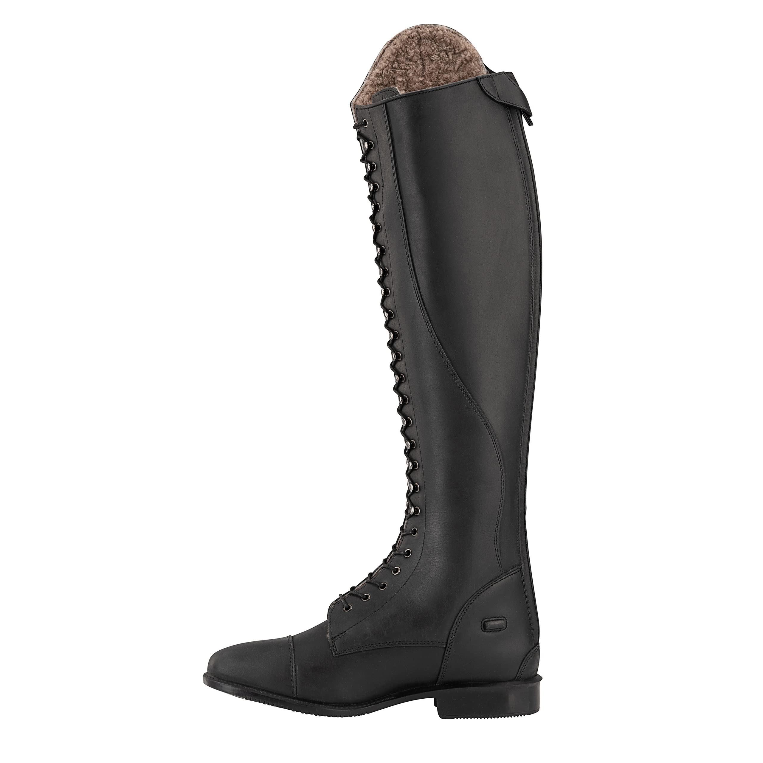 Suedwind Cheville Oxford Hiver BZ IceLock Brun Agneau Fourrure Dentelle Cheville