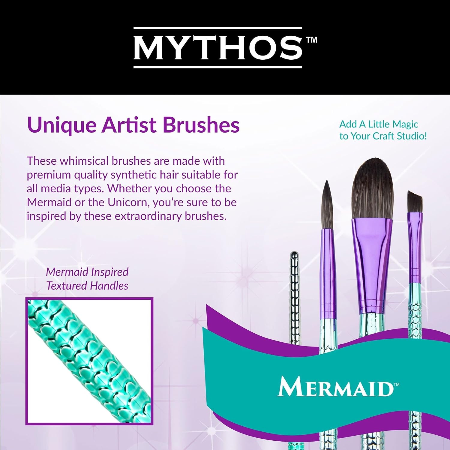 Royal & Langnickel Mythos Mermaid 7 PC Set, Myth 201