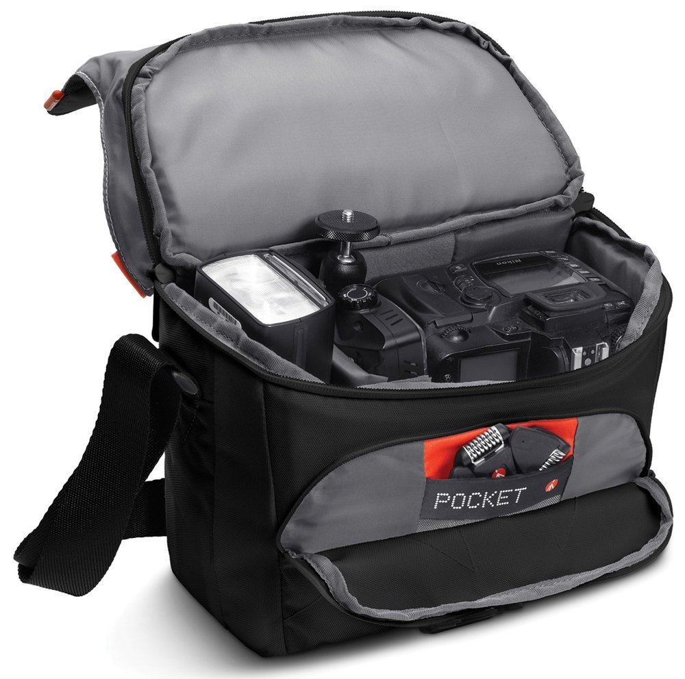 Manfrotto Shoulder Bag Nero Macchina Fotografica Borsa a