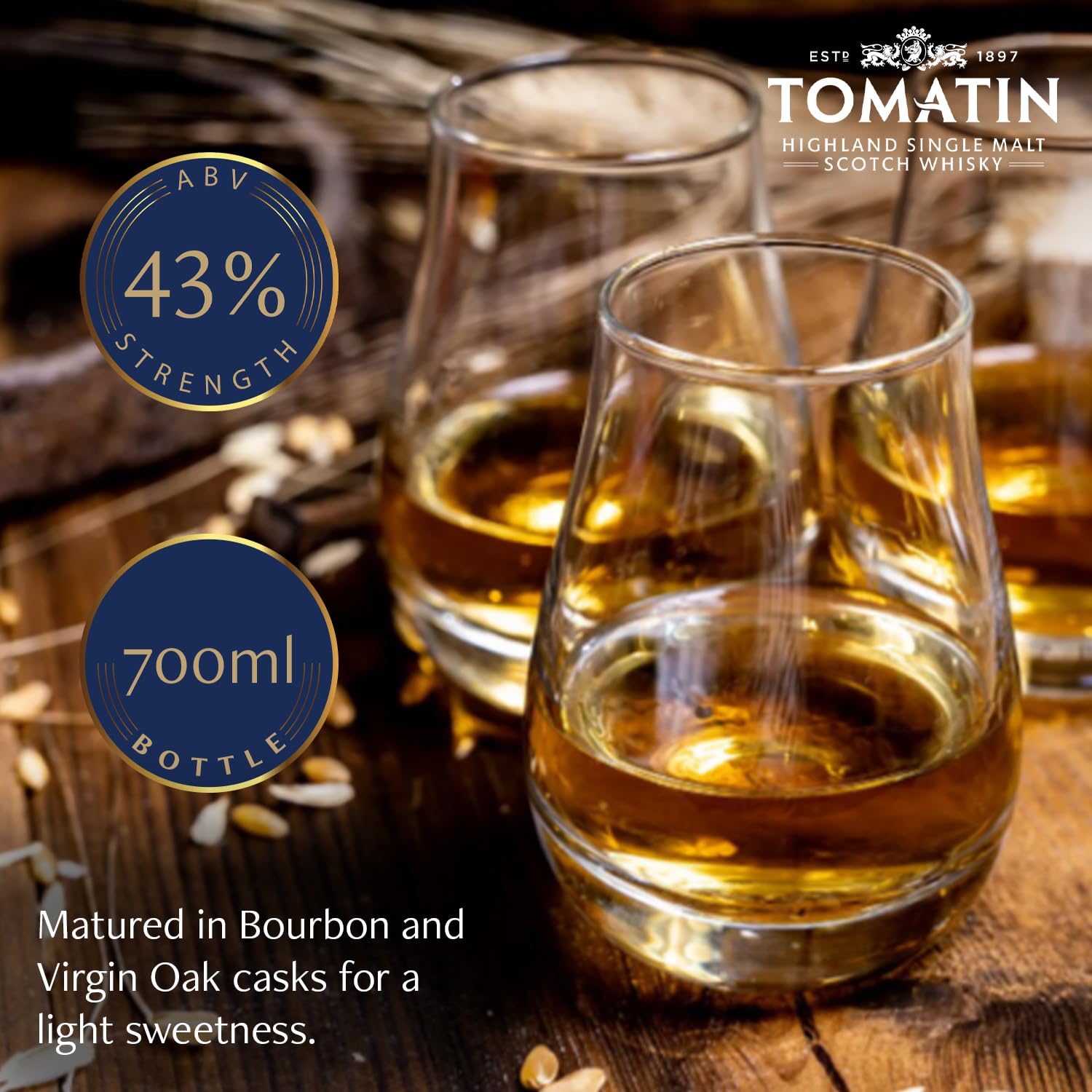 Tomatin Legacy Highland Single Malt Scotch Whisky 43% Vol. 700 ml