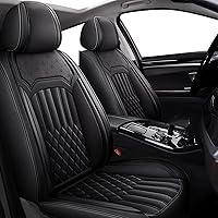 Vista 7 de TTX LIGHTING Fundas para Asientos de Coche Juego Completo Compatible con Nissan Frontier 2007-2024 2025 Protector de Asiento de Cuero Impermeable