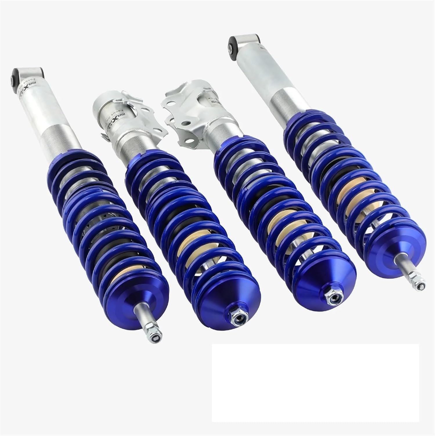 4PCS Coilovers Shock Struts Lowering Kit Compatible With Golf MK2 MK3 84-00 VW Jetta 84-98