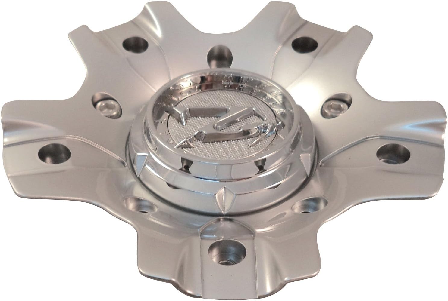 Zinik Wheels Silver Custom Wheel Center Caps Set of 4 NEW