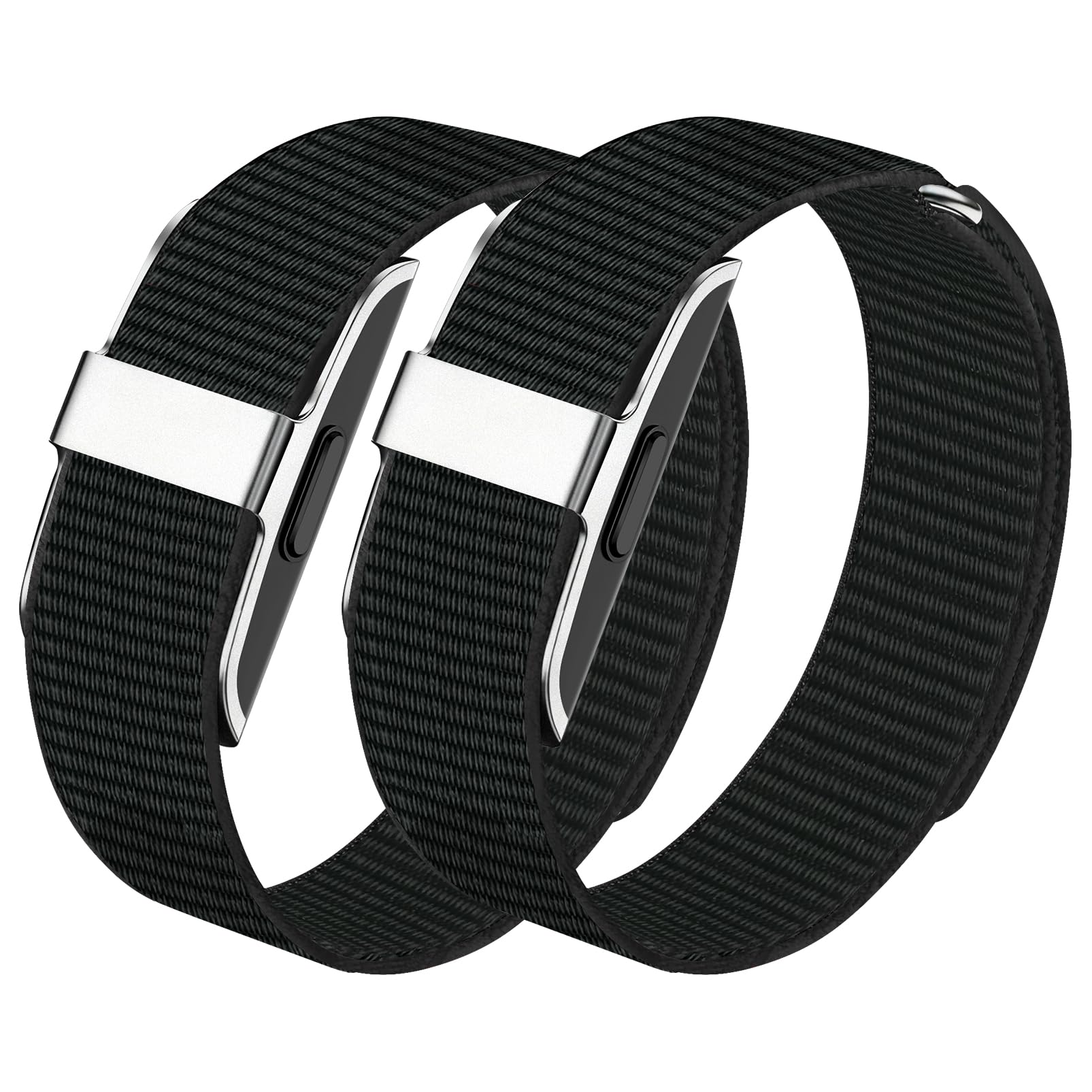 HSWAI Sport Nylon Loop Compatible with Hume Band Replacement 1.0, Soft Breathable Lightweight Strap Wristband for Hume Health Band Fitness Tracker Women Men