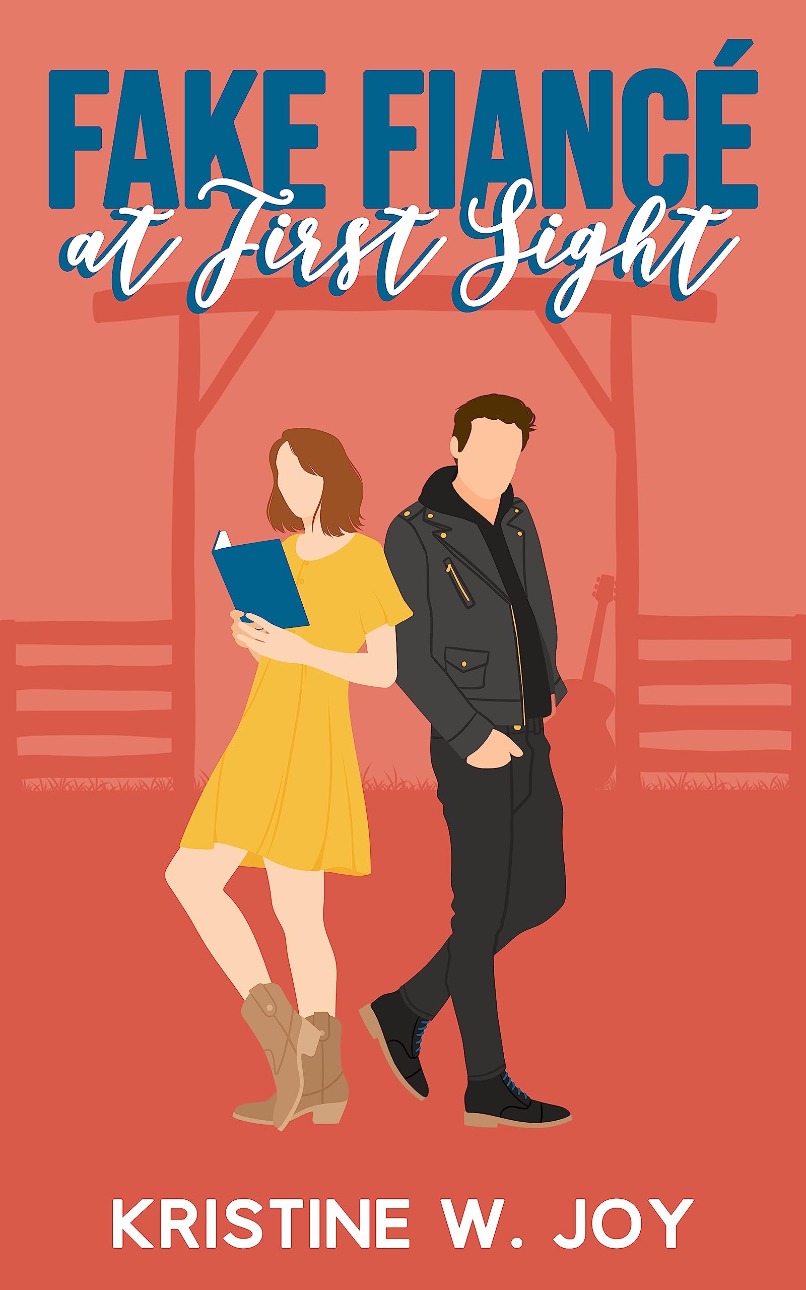 Fake Fiancé at First Sight: A Sweet Small Town Romantic Comedy (Brothers of Lucky Seven Ranch)