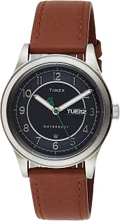 39 mm Waterbury Traditional Day-Date Stainless Steel Case