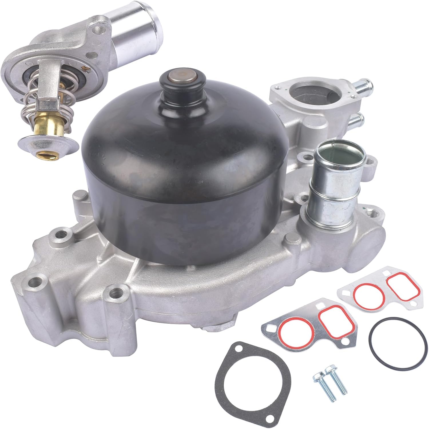 45002 Engine Water Pump Replacement for Chevy Camaro 1998-02 Corvette 97-04 Pontiac GTO 2004-06 Firebird 5.7L 6.0L V8 LS1/LS6/LS2 Petrol 89017456 G7270 130-7290