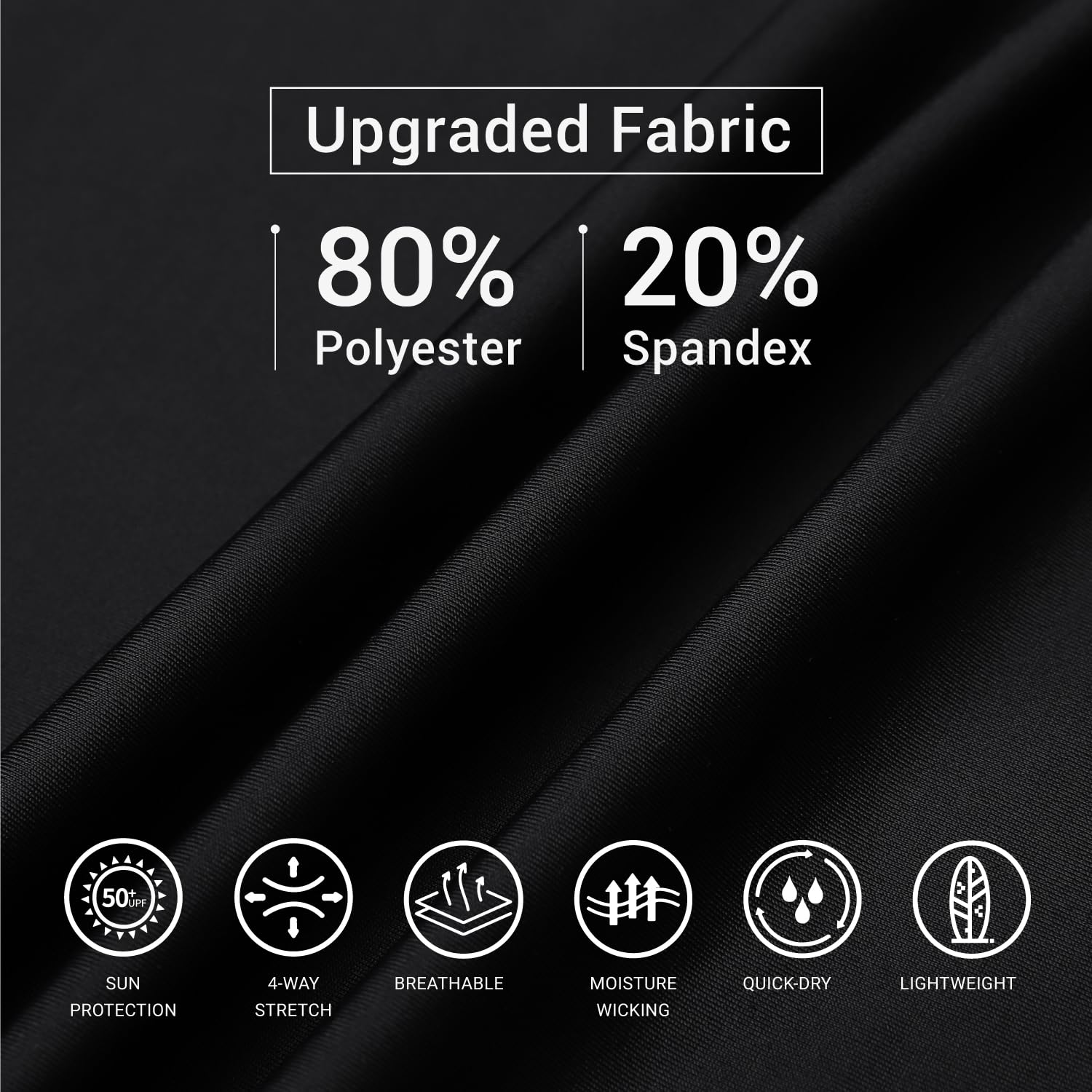 HUGE SPORTS Camiseta de Baño de Manga Larga para Hombres Rashguard de Compresión