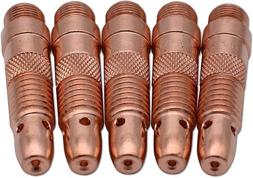 Miniatura 2 de Kit de consumibles de 10 piezas de cuerpo de pinza 10N31 (116") y pinza 10N23 (116") para soplete de soldadura TIG 17, 18 y 26