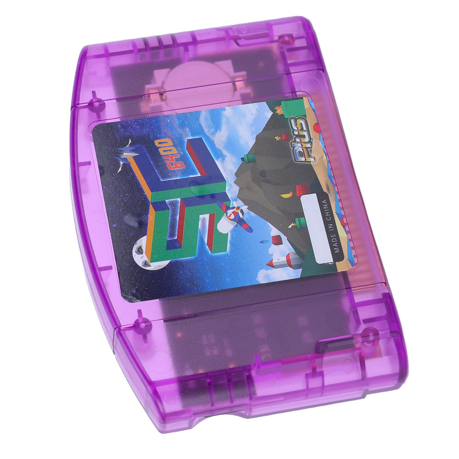 Annadue Cartuccia di Gioco Open Source Adatta per N64, Supporto per Cartuccia di Gioco retrò per 64DD, di a Lettura Rapida (#2)