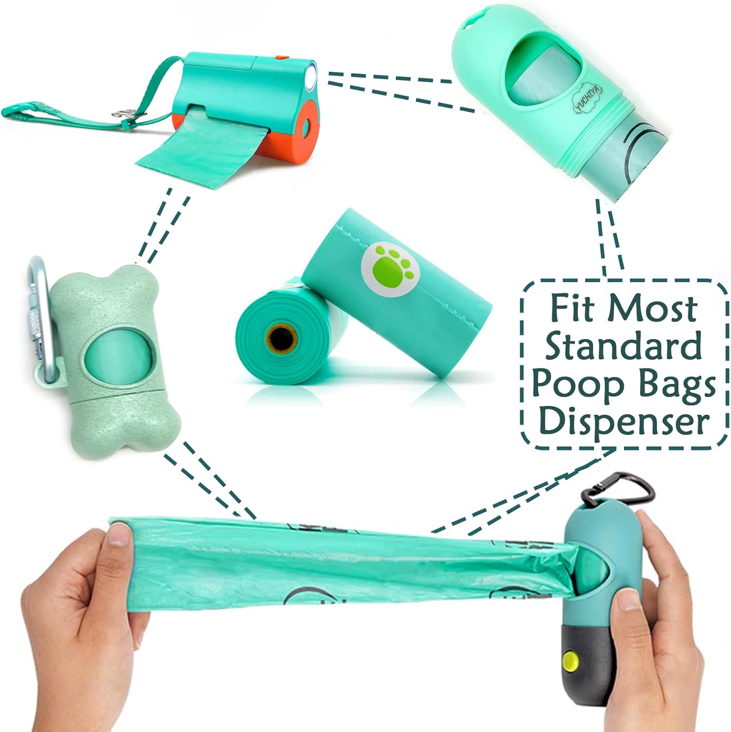 Illuminate Your Walks: Review of the Dog Poop Bags Holder with LED Flashlight