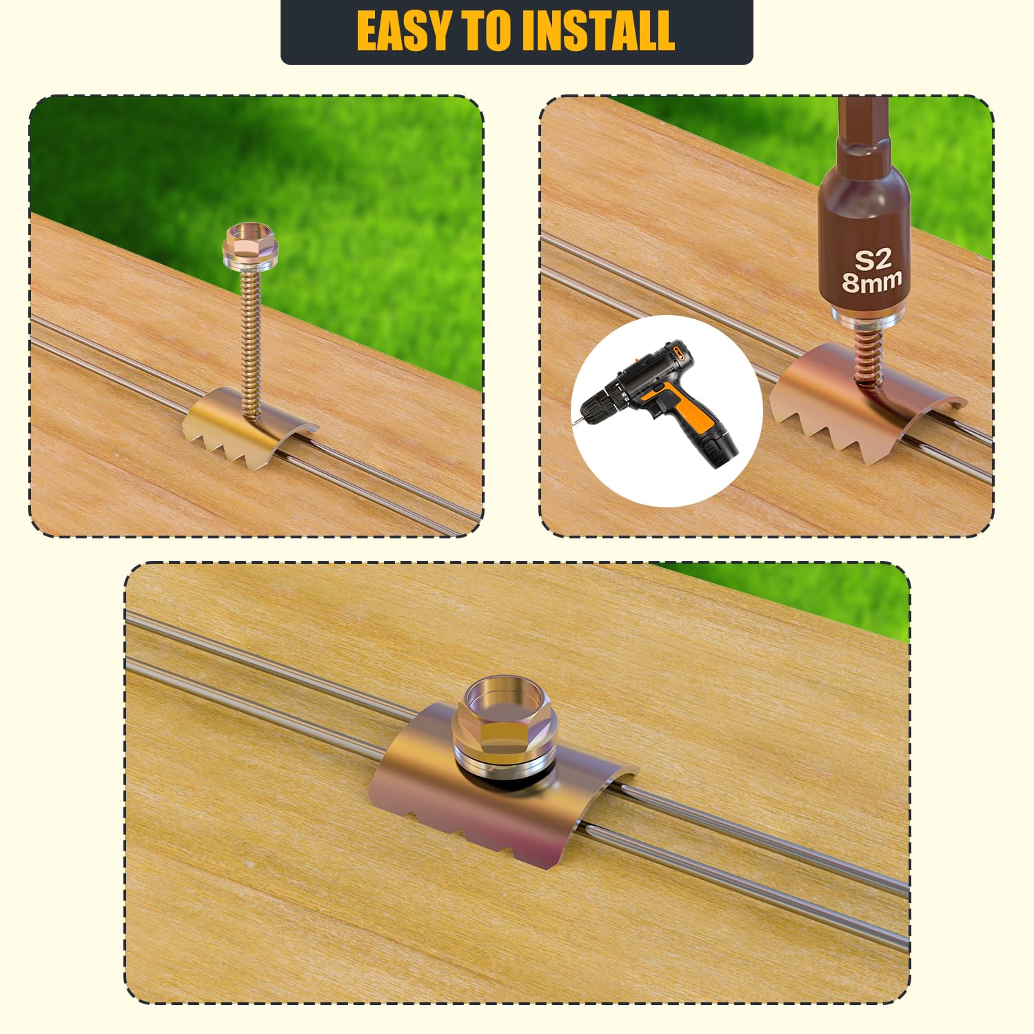 Fence Staples Fence Post Screws For Softwoods Fence Fasteners Wire