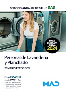 Personal de Lavandería y Planchado del Servicio Andaluz de Salud. Temario Específico