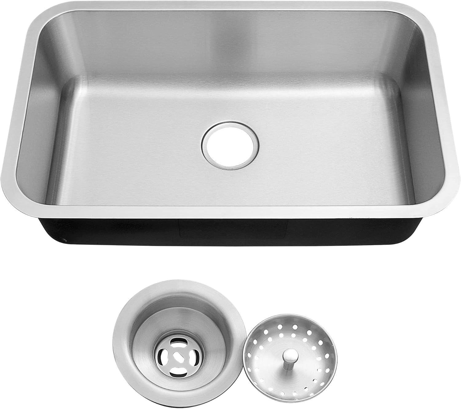 ILOSEN Underount Kitchen Sink 25×15 Inch, Stainless Steel RV Bar Sink - View #2