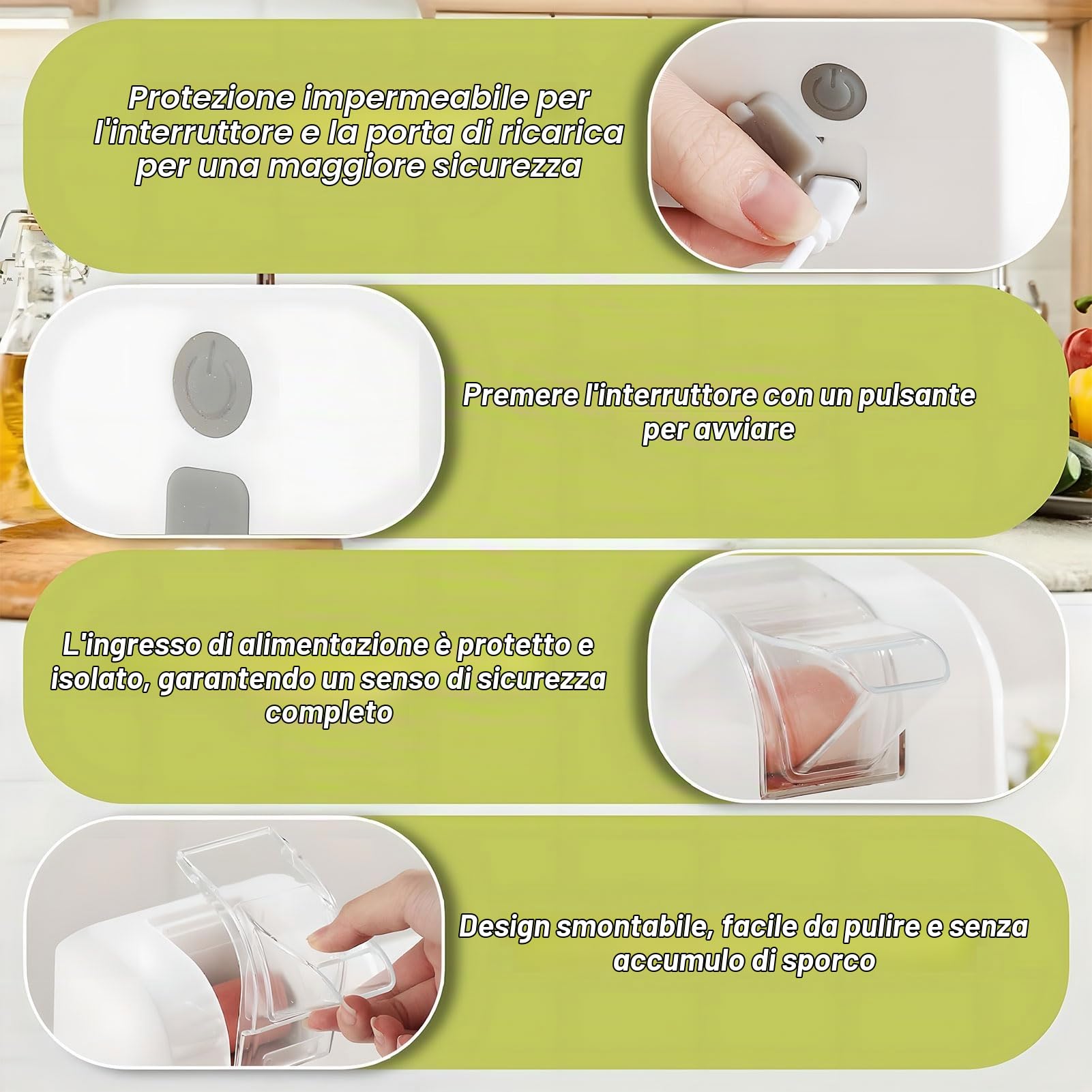 Sgusciatrice elettrica per piselli, sbucciatrice automatica ricaricabile tramite USB per piselli, fave edamame, sgusciatrice one-touch per la cucina domestica, facile da pulire e silenziosa