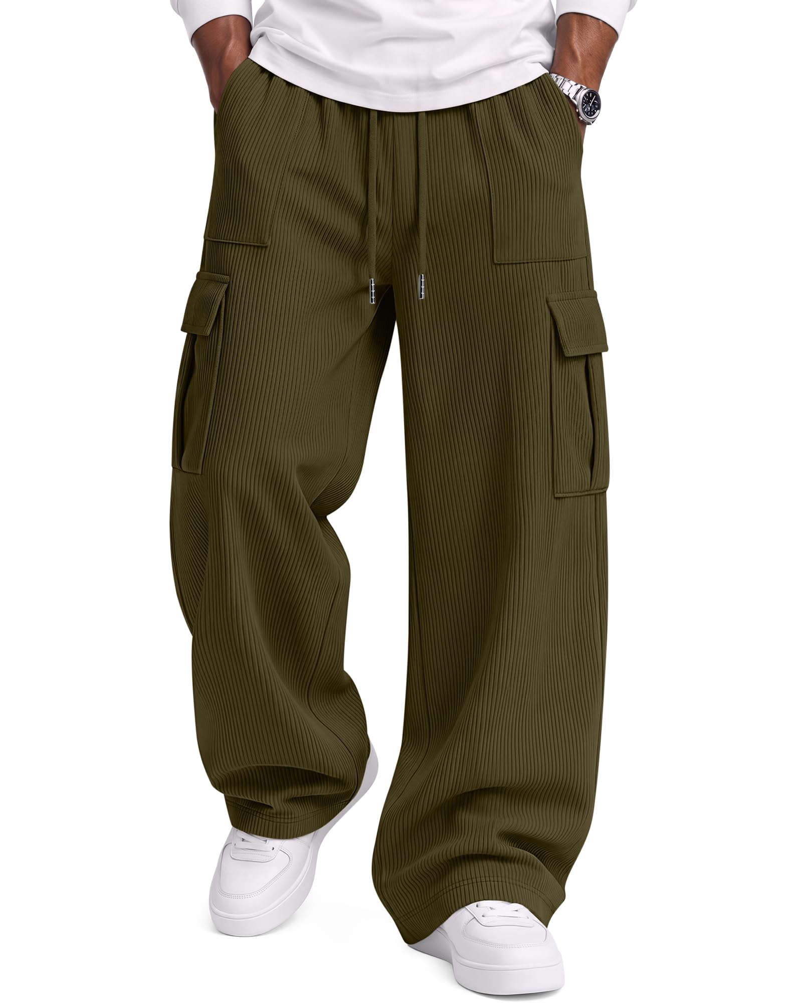 Men's Corduroy Cargo Pants