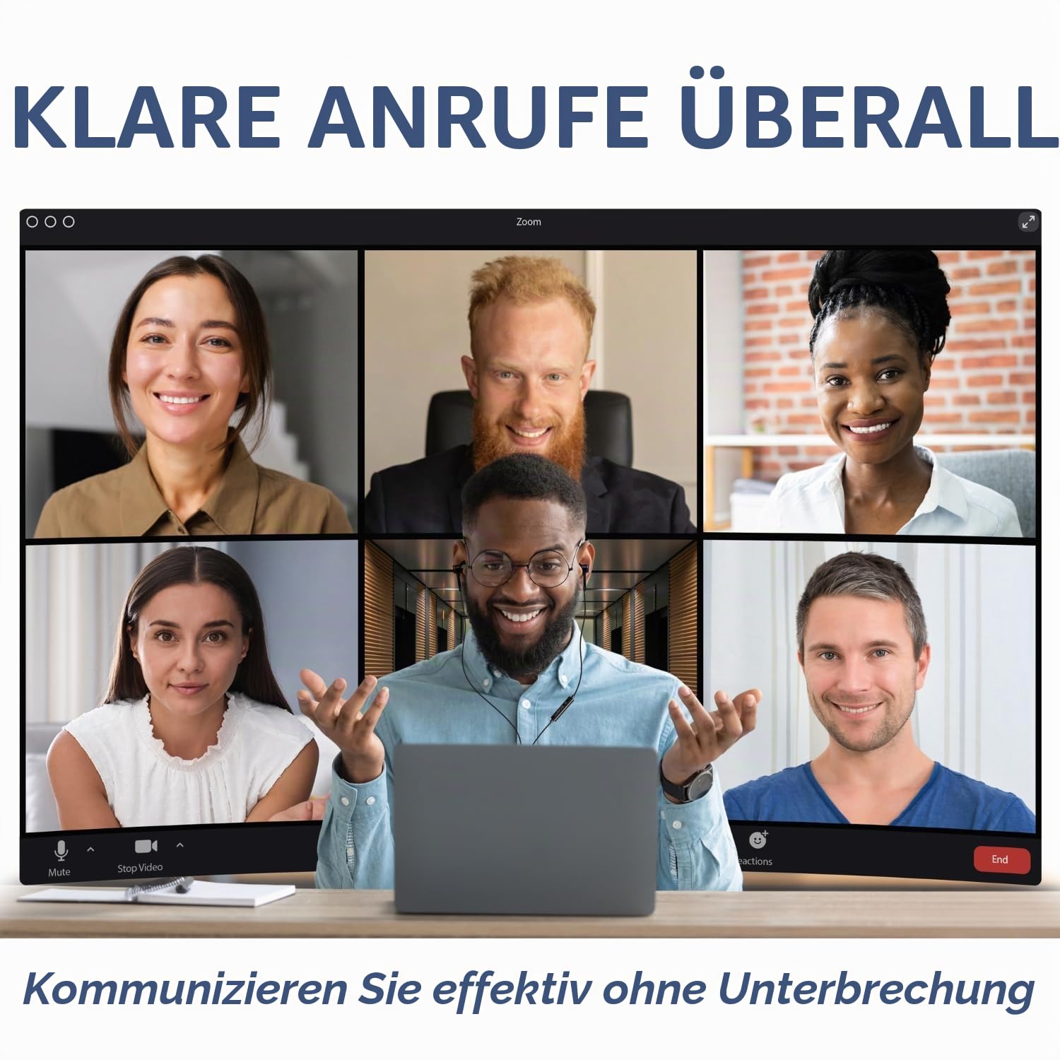 LUDOS NOVA Air Tube Kopfhörer – Kabelgebundene Ohrhörer mit EMF