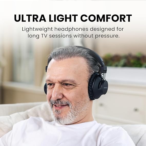Avantree HT5009 - Plus -Wireless TV Headphones with aptX-Adaptive