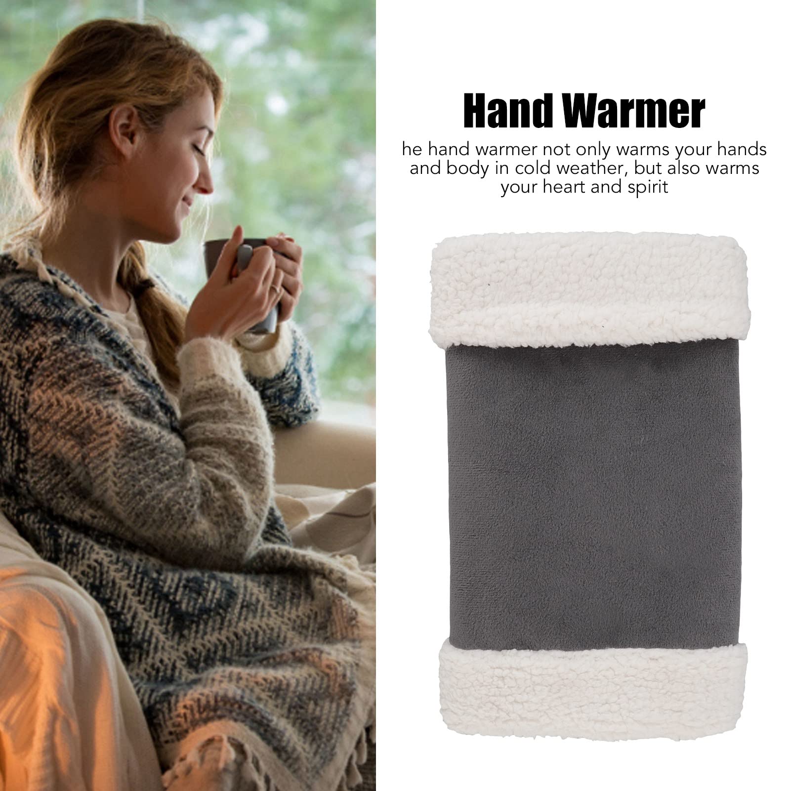 Oplaadbare Handwarmer, Huidvriendelijke Zachte Pluche