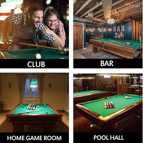 Miniatura 7 de GSE - Bandeja de transporte de bolas de billar de plástico negro, bandeja de almacenamiento para 16 bolas, juego completo de bolas de billar de