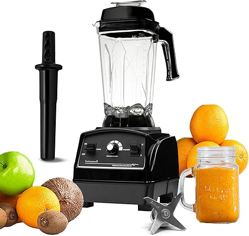 Miniatura 6 de Turbosaver Licuadora profesional TB79 1800W - 3.5HP, 35.000 RPM, grado comercial, trituración de hielo, tarro Tritan de 3.6L
