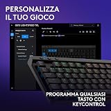 Logitech G G515 LIGHTSPEED TKL Clavier gaming sans fil profilé - 8
