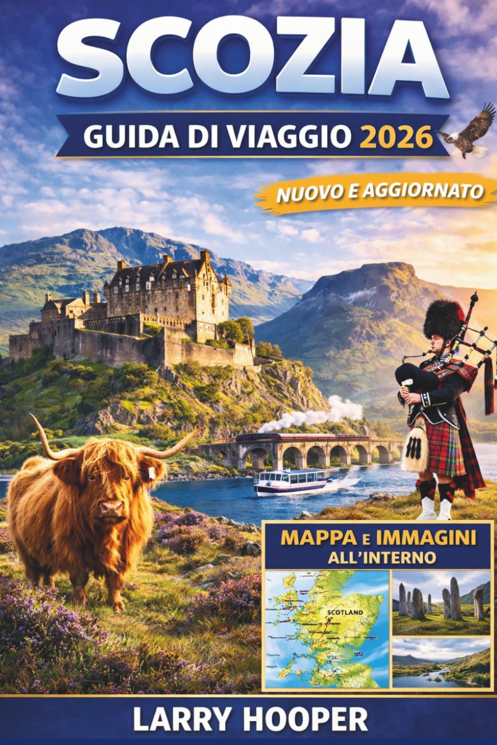 SCOZIA GUIDA DI VIAGGIO 2026 (A COLORI): Edimburgo, le Highlands e l'isola di Skye con itinerari panoramici, visite ai castelli, tesori nascosti, ... risparmiare, mappe e itinerari dettagliati