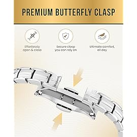 MagnetRX Magnetic Bracelets for Women - EllipseMAX 5X Strength 5,000 Gauss Magnets - Designed in USA & PATENT PENDING - Premium Titanium Womens Magnetic Bracelet & Adjustable Length (Silver)