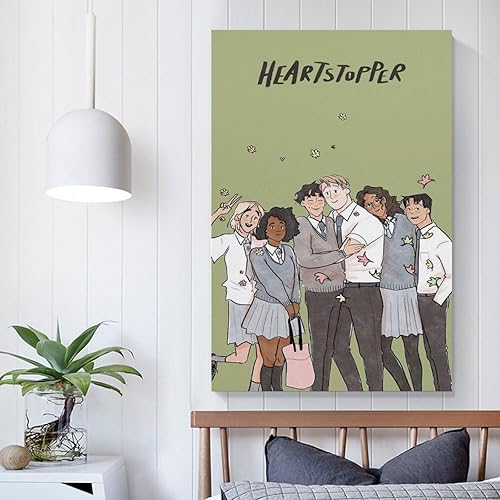 Miniatura 5 de Heartstopper - Pósteres de TV de temporada 2 (7) impresiones artísticas en lienzo para decoración de pared, decoración de habitación, decoración de