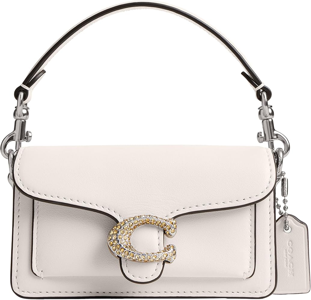 Amazon | コーチ レディース タビー 12、ワンサイズ, Lh/Chalk。, One