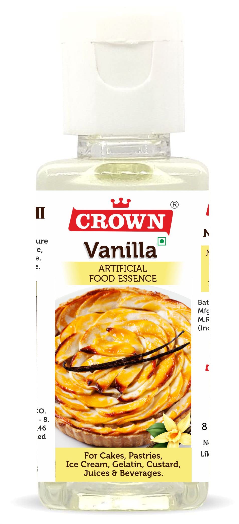 Vanilla Essence | White Colorless | Culinary Flavoring Agent 100ml | Making Homemade Cakes, Cookies, Jams & Jellies, Sherbats, Icecreams, Sweets (B09QKSVHWK) Amazon Price History, Amazon Price Tracker