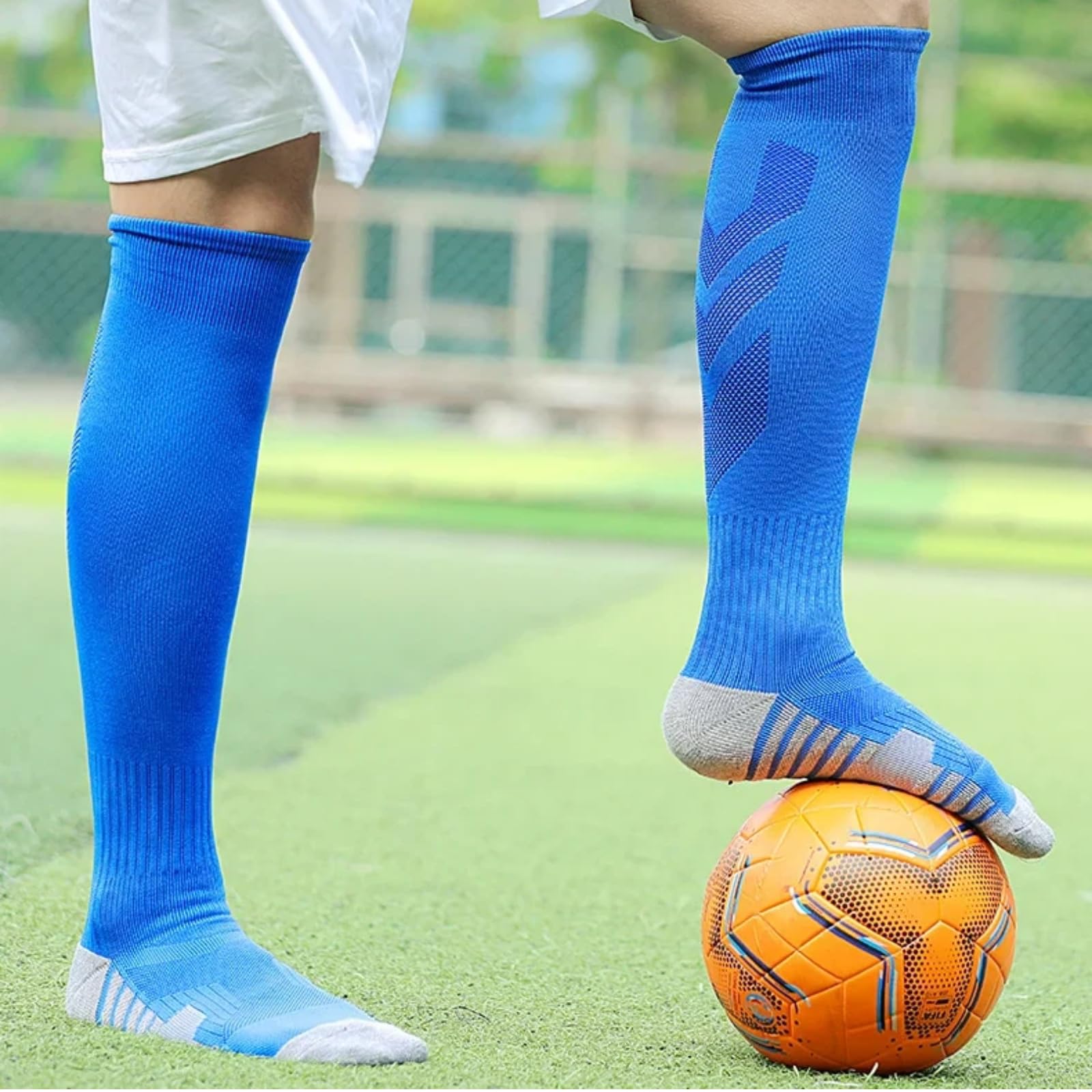 Calzini a compressione in poliestere cotone elastan | Multicolor for lo Sport e il Fitness: Calzini Atletici