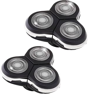 Cabezal De Afeitadora De Repuesto RQ12, Compatible Con Philips,Sensotouch 3D,1260X,1280X,1290X,Rq1180,Arcitec Razor(2pc-RQ12-2)