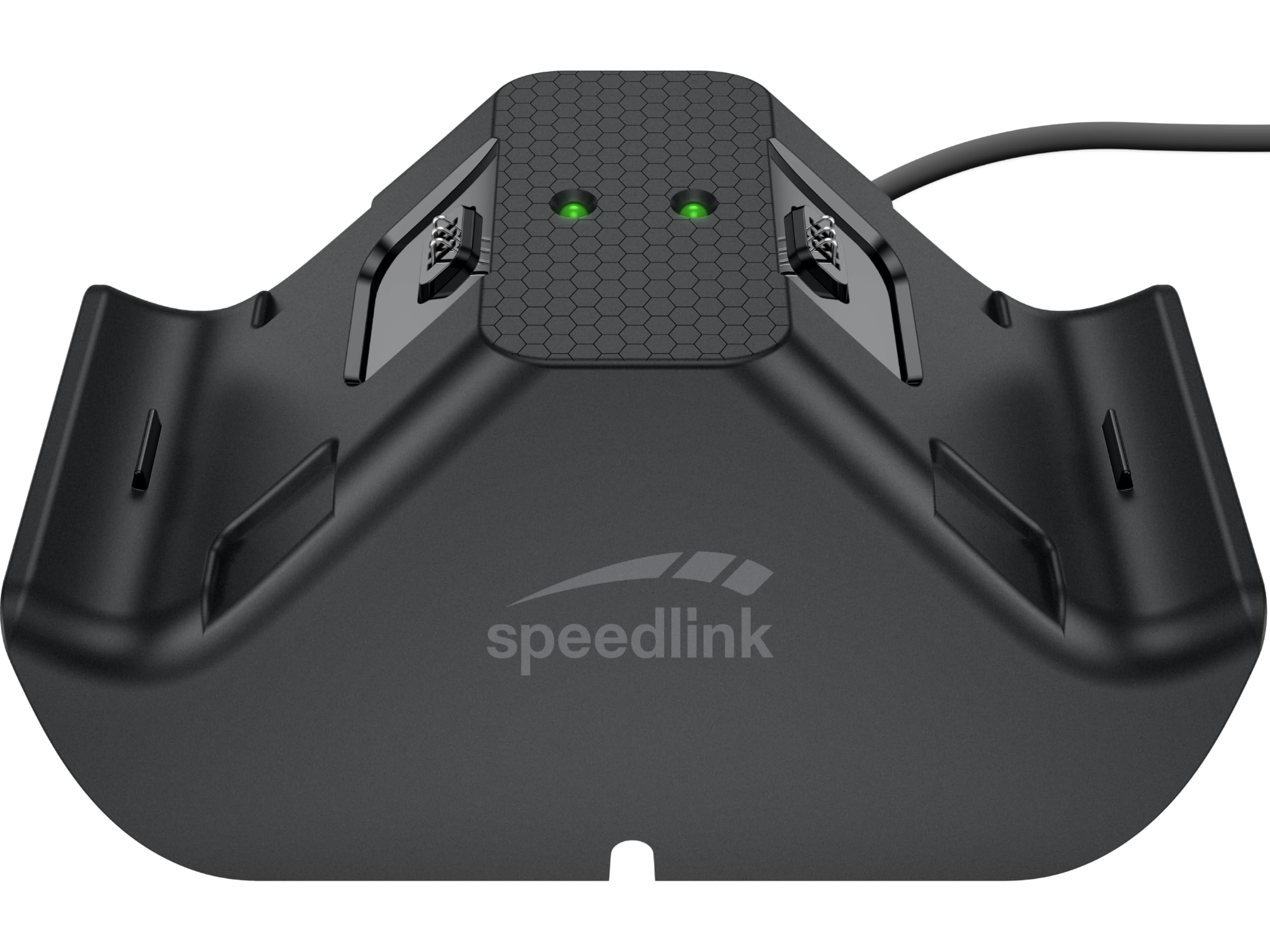 Speedlink JAZZ USB Charger - Ladegerät und Akkupack für bis zu 2 Controller der Xbox Series X/S und Xbox One, schwarz