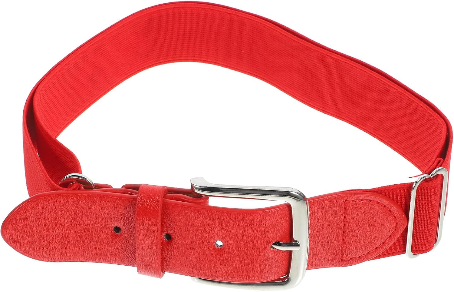 Baseball Belt Elastic Leather Belt for Men and Youth Softball Adjustable for Outdoor Team Uniforms