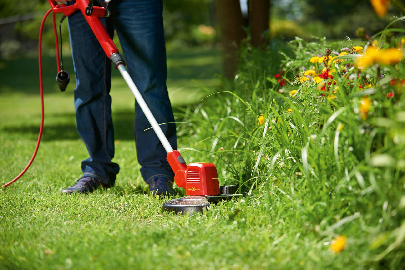 WOLF Garten Wolf 41AE5TET650 - Trimmer Elettrico LYCOS E/500 T #27 cm, 500 W
