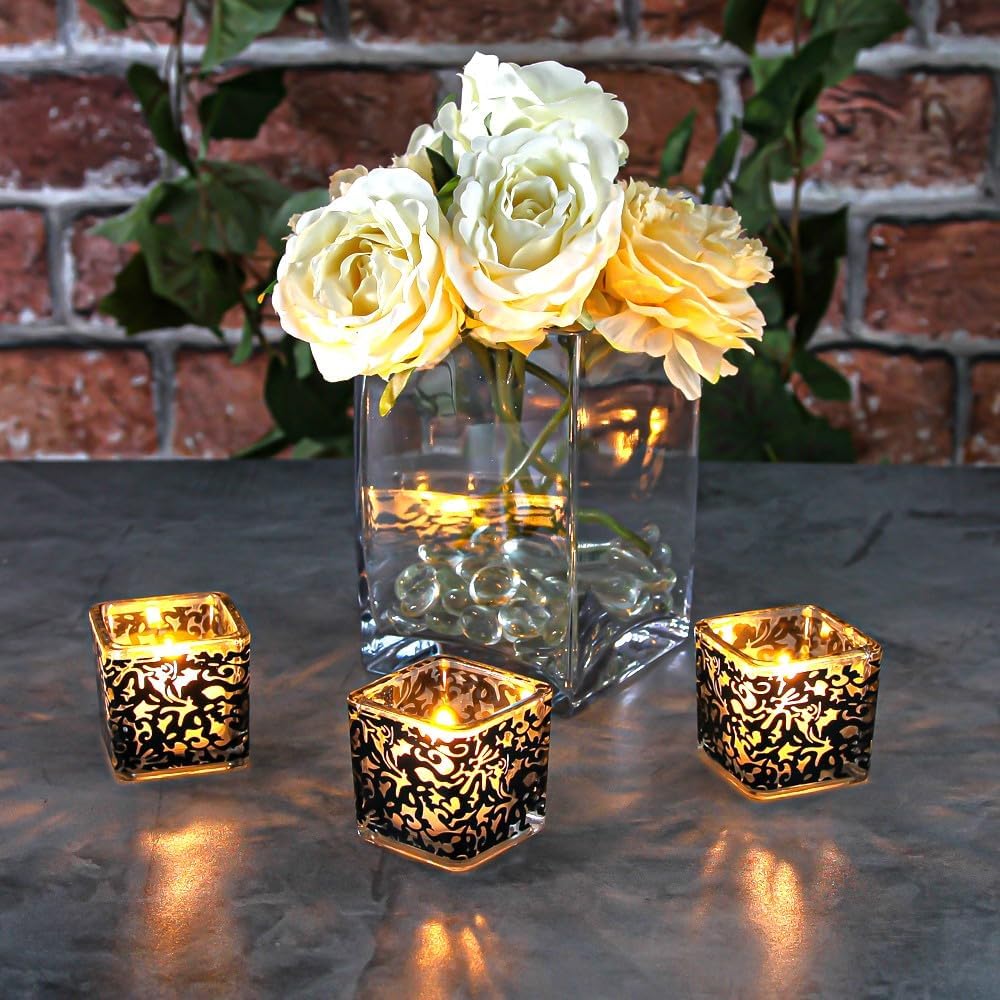 Eastland Square Vase 6" Set of 6
