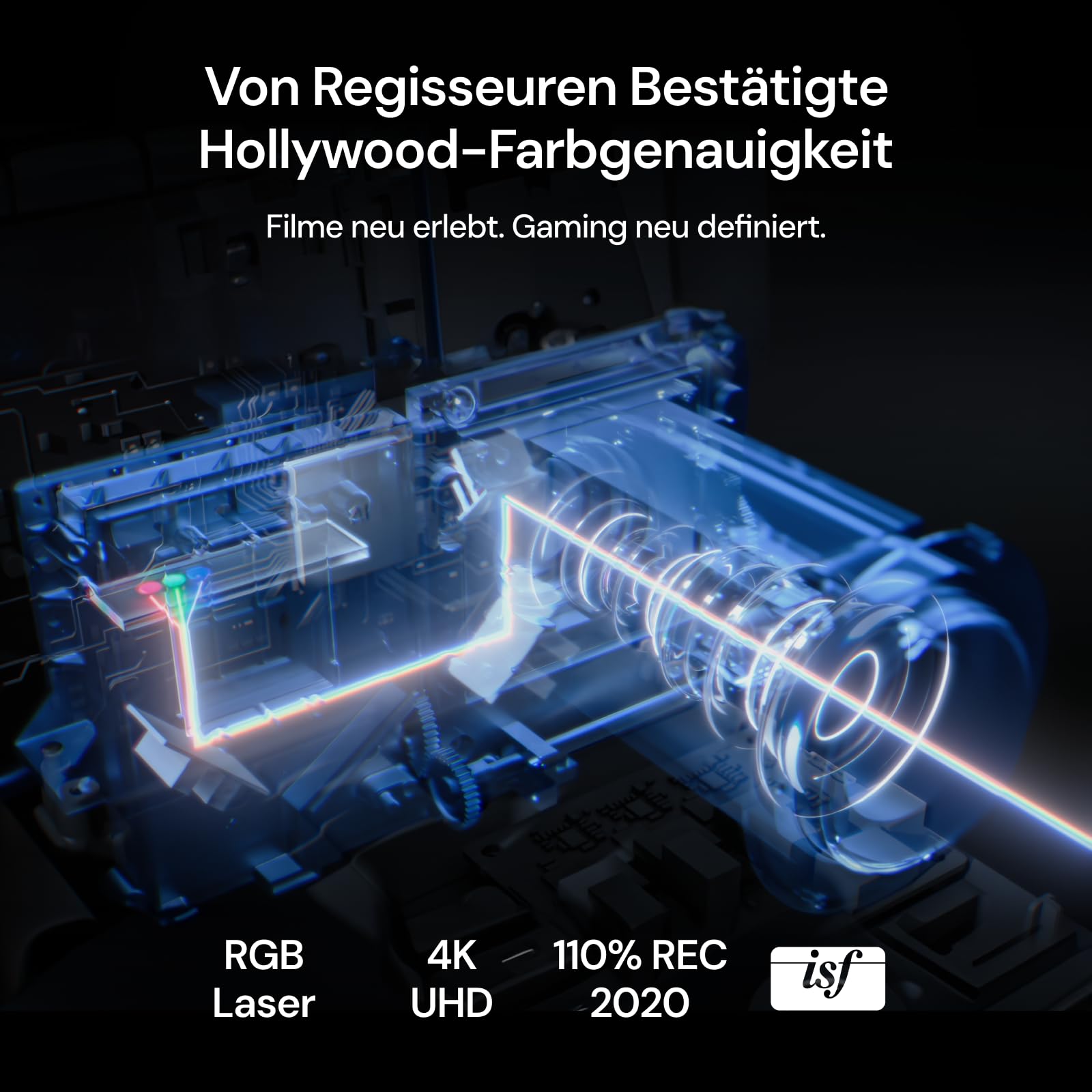 VALERION Visionmaster Pro2 3000 ISOルーメン VisionMaster Pro 2 & Pro 4K RGB Triple Laser Projector