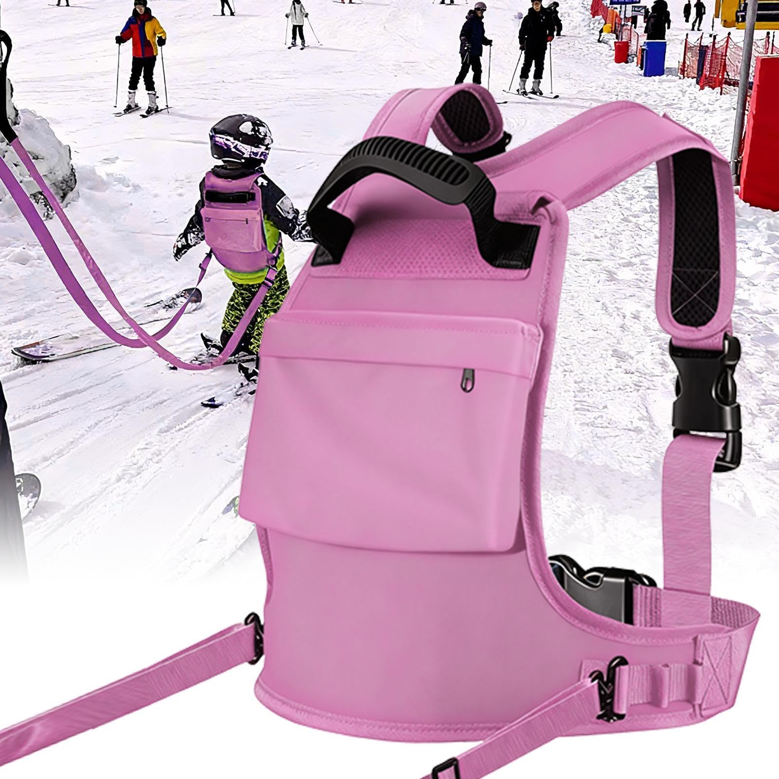 Skigeschirr Für Kinder | Geschwindigkeitskontrolle Und Schützende Wintersport Trainingsleinen Für Die Praxis | Skigeschirr Für Kleinkinder Beim Skifahren | Für Kinder Und Mädchen Kleinkinder