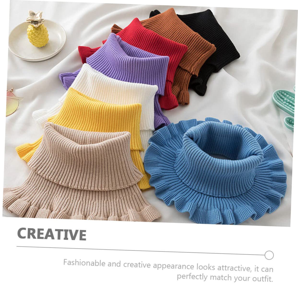 GALPADA 5pièces Gaiter De Cou Pour Hiver Multi-fonctionnelle Pour Cou Accessoire De Mode Unisexe Pours Activités Extérieures Cyclisme Randonnée