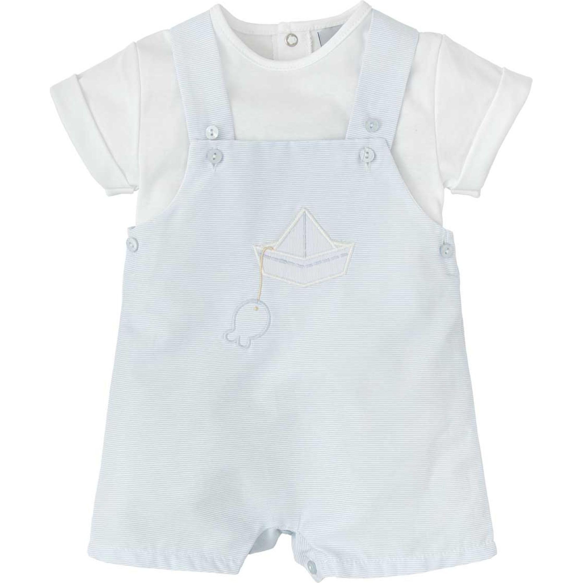 BABIDU Ensemble Salopette Mixte bébé