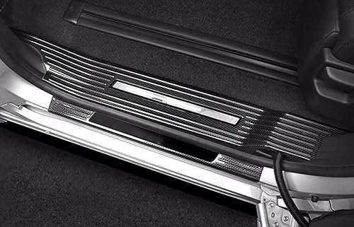 Miniatura 5 de Accesorios de automóvil compatibles con Toyota Sienna de alta configuración 2021 2022 2023 protector de umbral de puerta, cubierta protectora de