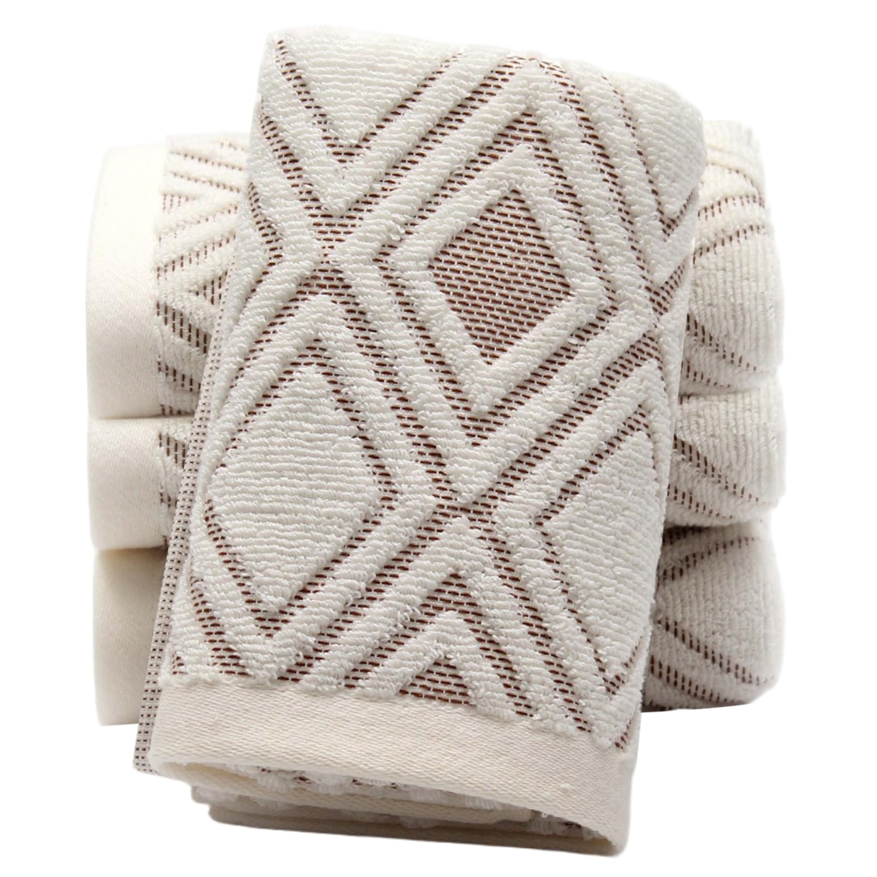 Serviette à main 13x29 pouces serviette de visage absorbante en coton pour maison