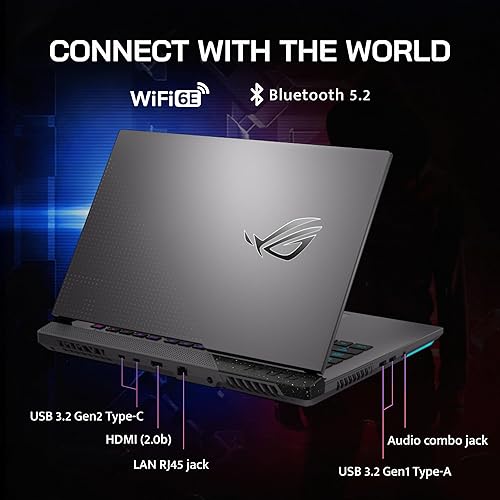 Miniatura 9 de ASUS ROG Strix G15 2022 - Laptop para juegos FHD 300Hz AMD Ryzen 7-4800H 16GB RAM SSD PCIe 512B teclado retroiluminado gráficos GeForce RTX 3050Ti