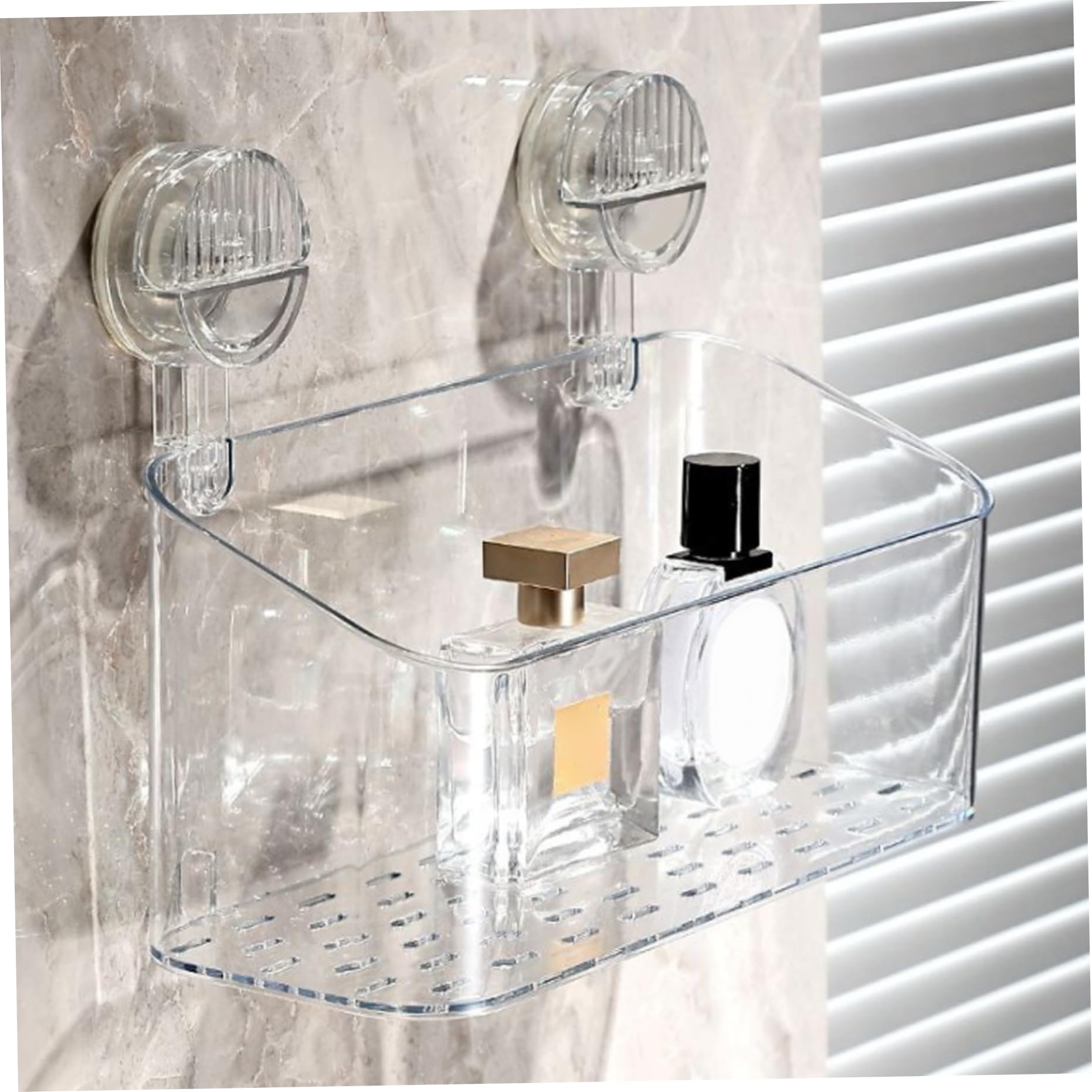 Étagère de douche sans perçage : la solution pour ranger votre salle de bain sans trouer le mur