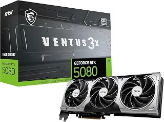 MSI GeForce RTX 5080 16G VENTUS 3X OC グラフィックスカード VD9013